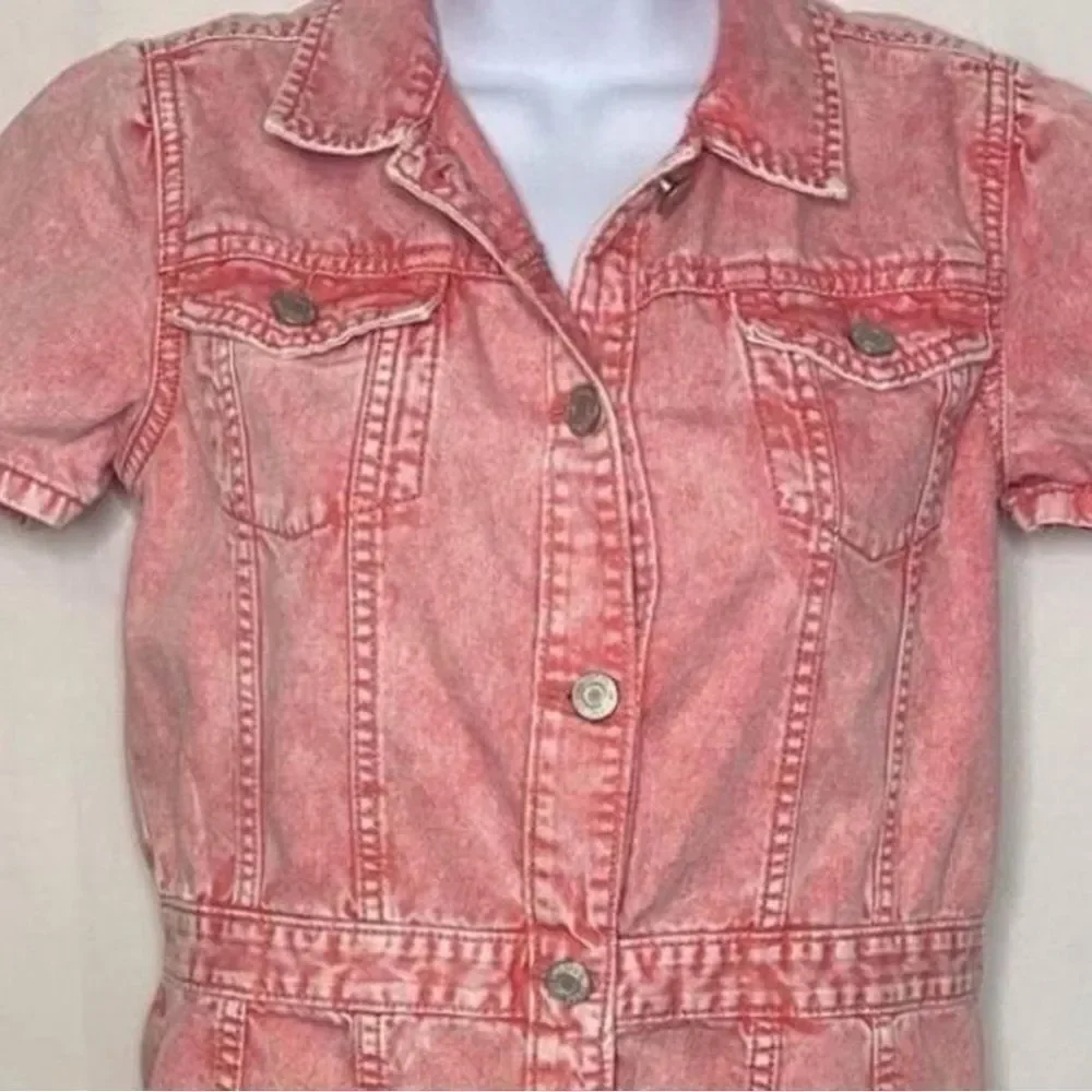 Gap Denim button up dress Girls Size XXL